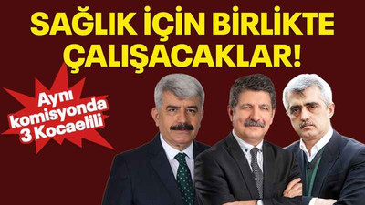 Sağlık için birlikte çalışacaklar!